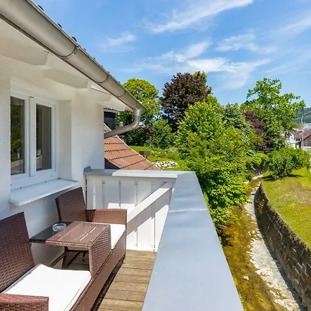 Ferienhaus Bachschloessle Lochau Exterior photo